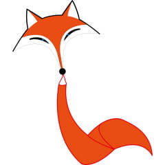 Ecoline Fox Kite Kinderdrachen