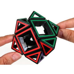 Meffert´s Hollow Skewb Cube Logik Spiel