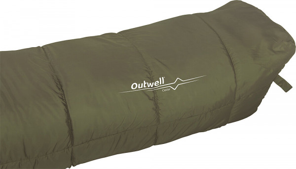 Outwell Schlafsack Cedar, Farbe Green