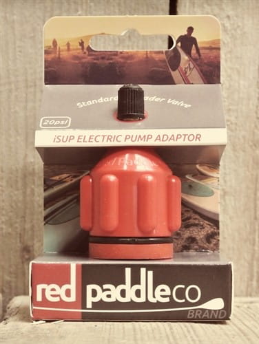 Red Paddle Schrader Valve Adaptor - Autoventil Adapter
