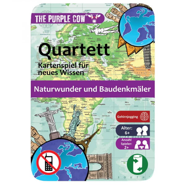 Purple Cow Naturwunder &amp; Baudenkmäler Quartett