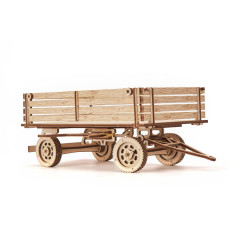 Wood Trick Traktor Anhänger Holz Modellbau