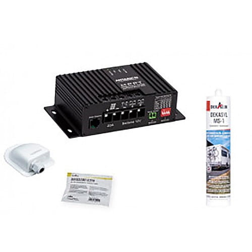 Antarion Solaranlage Booster Kit Mit Mppt, Schwarz