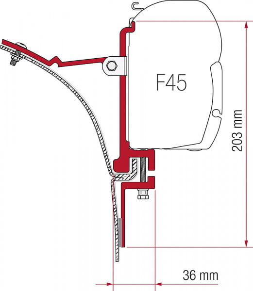 Fiamma Adapter Kit Van