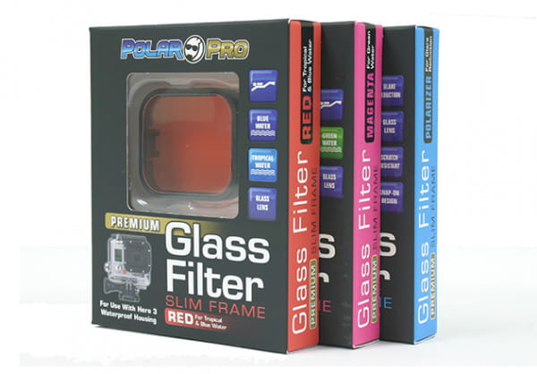 PolarPro Glass Filter Slim Frame Magenta - Hero3