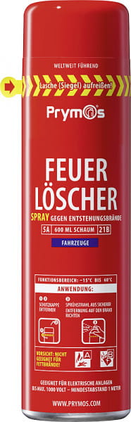 Prymos Feuerlöschspray Fahrzeug