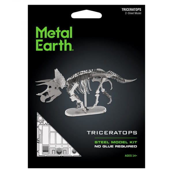 Triceratops 3D Metall Bausatz