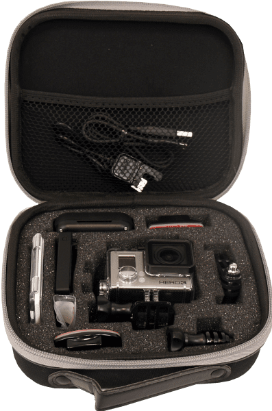 KINGTIDE Case for GoPro & Actioncam Size M