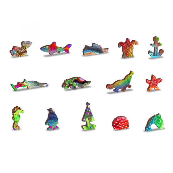 Wooden City Magic Fish Holzpuzzle