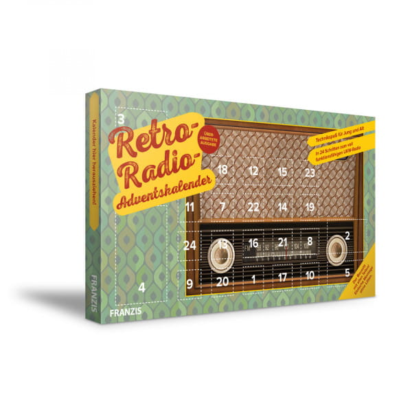 Franzis Adventskalender Retro-Radio Adventskalender