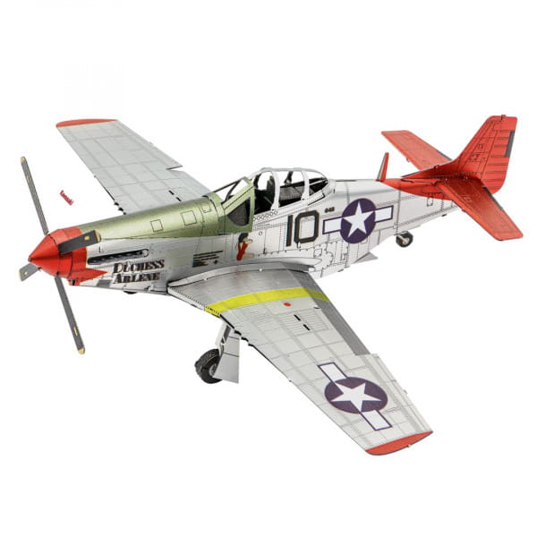 Iconx Tuskegee Airmen P-51D Mustang 3D Metall Bausatz