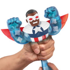 Heroes Of Goo Jit Zu Marvel Captain America Sam Wilson Actionfigur