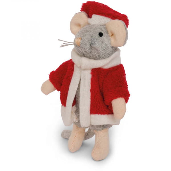 Das Mäusehaus Plüsch-Maus Santa