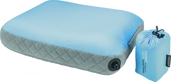 Cocoon Kissen Air Core Pillow Ultralight Light Blue/Grey
