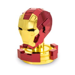 Iron Man Helmet (Rot & Gold) 3D Metall Bausatz
