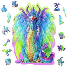 Wooden City Magnificent Dragon Holzpuzzle