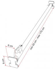 Fiamma Sicherungsstange Luggage Bar