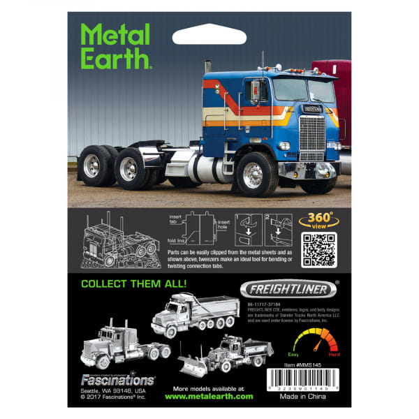 Freightliner - COE Truck 3D Metall Bausatz