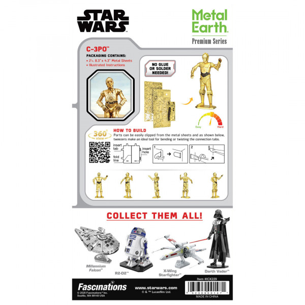 Metal Earth Iconx STAR WARS - C-3PO™