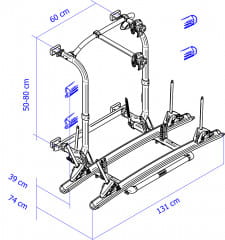 Thule Fahrradträger Elite G2 Kurze Version