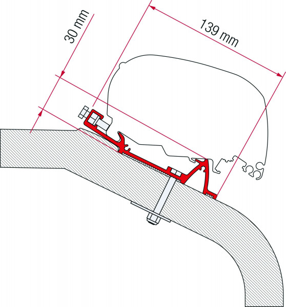 Fiamma Adapter Lmc/Tec