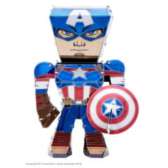 Marvel Avengers Captain America 3D Metall Bausatz