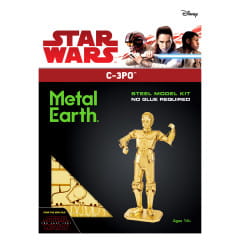 C-3PO (Goldenes Modell) 3D Metall Bausatz