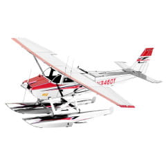 Cessna Floatplane 3D Metall Bausatz