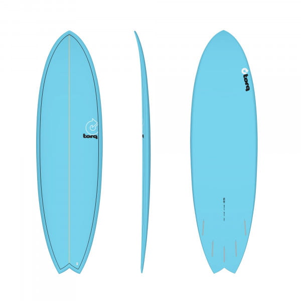 Surfboard TORQ Epoxy TET 6.3 Fish Blue