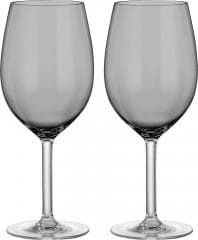 Brunner Weinglas 2er-Set, Wineglass Thango Grey, Grau