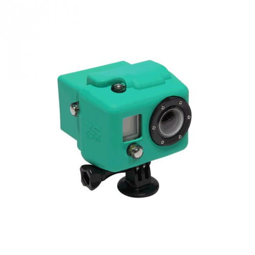 XSories Hooded Silicon Cover GoPro HD1 + 2 - green