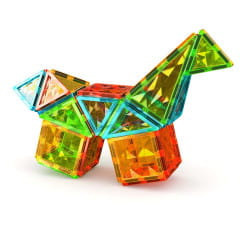 Geomag Magnetic Tiles Gems 44 Bausteine