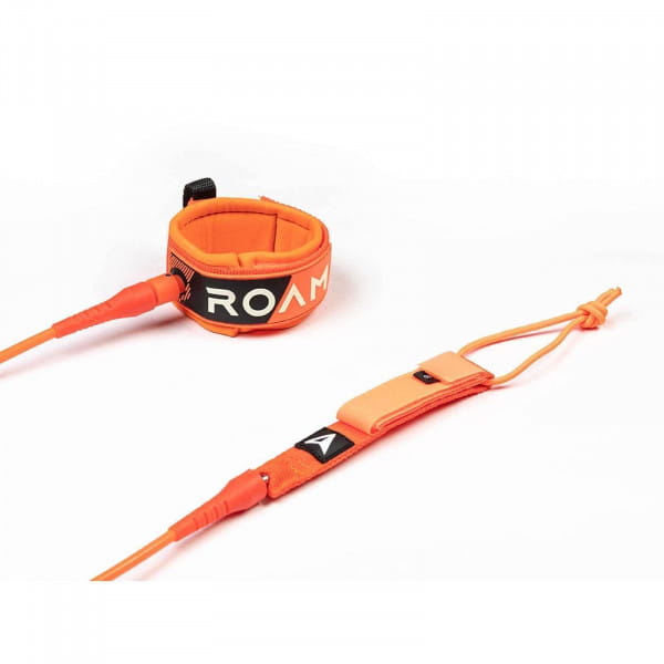 ROAM 5'0" Orange Comp Surf Leash