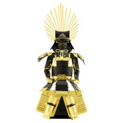 Japanese (Toyotomi) Armor (Black & Gold) 3D Metall Bausatz