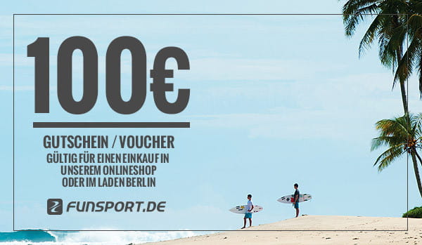 Funsport.de Geschenk-Gutschein - 100,- EUR