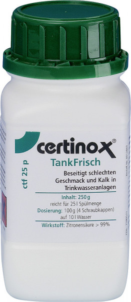 Certinox Tankreiniger Tankfrisch Pulver
