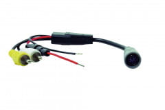 Caratec Safety Monitoradapter 6 Pol. Kupplung/Cinch Für Pössl