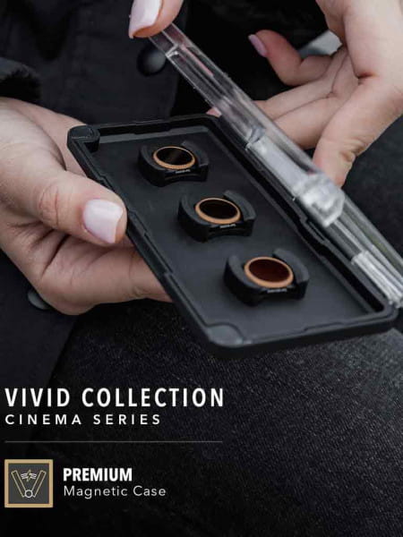 PolarPro DJI Osmo Pocket Cinema Series - Vivid Collection 3er Pack Filter