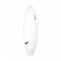 TORQ Softboard 6&#039;10 Mod Fish Surfboard