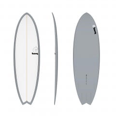 Surfboard TORQ Epoxy TET 5.11 Fish Grey Pinline