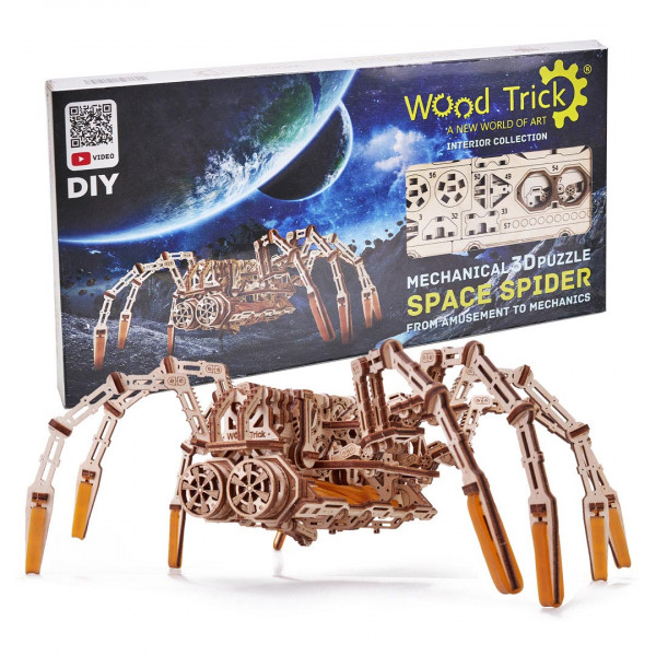Wood Trick: Space Spider Holz Modellbau