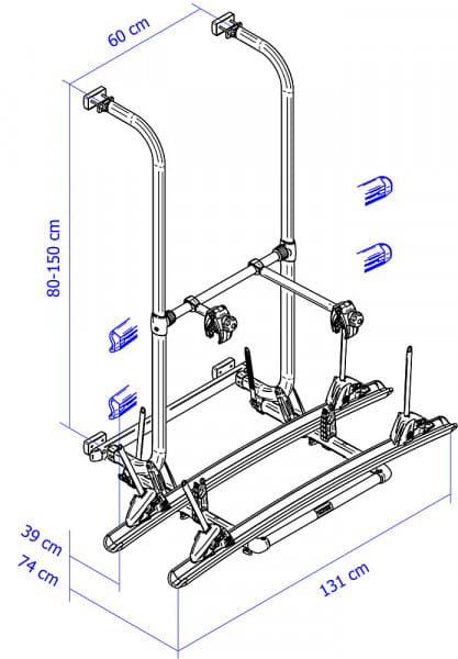 Thule Fahrradträger Elite G2 - Standard