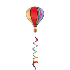 HQ Hot Air Balloon Twist Rainbow Windspiel