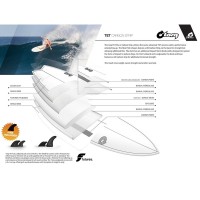 TORQ 8'6" Epoxy TET CS Longboard Carbon Surfboard
