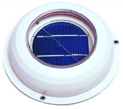 Lilie Solar-Ventilator, Aus Kunststoff
