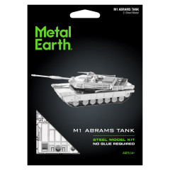 M1 Abrams Panzer 3D Metall Bausatz