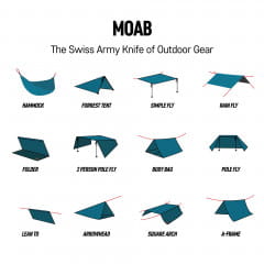 Grand Trunk Moab All-In-One Shelter Hammock