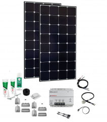 Phaesun Solaranlage Spr Caravan Kit Solar Peak Mppt Duo 240 W | 12 V