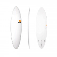 Surfboard TORQ Epoxy TET 6.8 Funboard  Pinlines