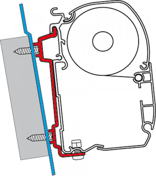 Fiamma Adapter Kit For Transit High Roof